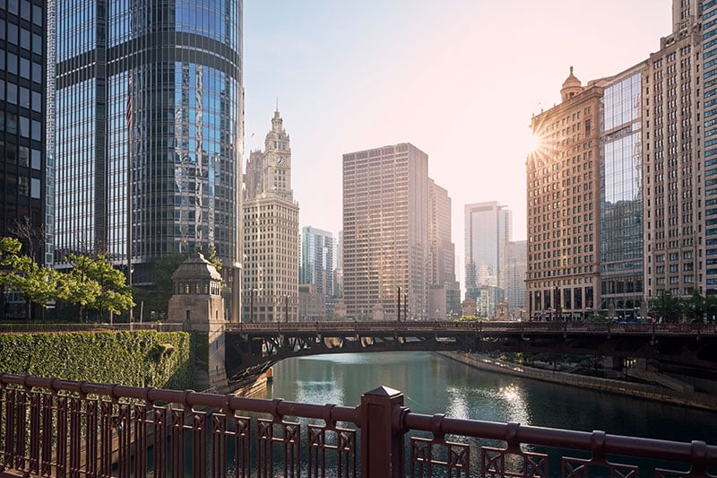 bridges-over-chicago-river